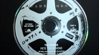 Pete Townshend amp The Who  Is It In My Head Demo  Quadrophenia Directors Cut [upl. by Yajet]