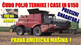 ČUDO  AMERIČKE POLJOTEHNIKE  KOMBAJN CASE IH 6150  evo ŠTA SVE MOŽE MOĆNI snagator iz AMERIKE [upl. by Persis]