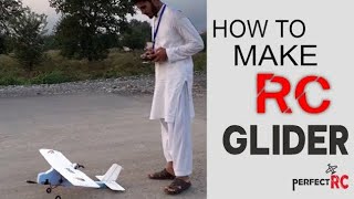 How to make Rc Glider  perfectRc [upl. by Nospmis]