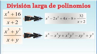 División larga de polinomios 2 ejercicios paso a paso HP 50g [upl. by Cope231]