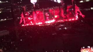 Metallica Intro Hardwired Live Gillette Stadium Foxboro MA 51917 [upl. by Drapehs]