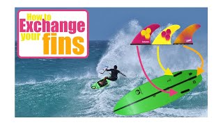 How to replace surf fins Futures and Appletree Surfboards [upl. by Herm]