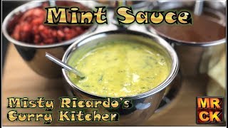 Mint Raita for Poppodoms Restaurant Style by Misty Ricardo [upl. by Valerie]