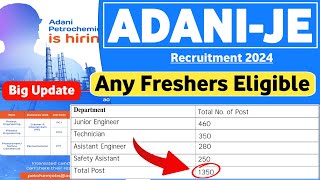 Adani Power Recruitment 2024  POST 1350  Job Vacancy 2024  Latest Jobs  Mnc Jobs  Private Jobs [upl. by Noelle184]