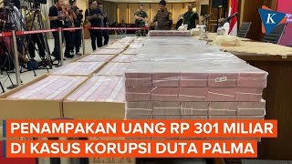 Penampakan Bukti Uang Rp 301 Miliar yang Disita Kejagung di Kasus Korupsi PT Duta Palma [upl. by Moshe914]