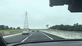 A30 Day 🥳🎉 240624 New dual carriageway open Carland to Chiverton Cornwall Full video westbound [upl. by Oflunra]