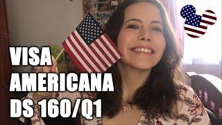 VISA Americana DS 160Q1Disney CRP México  Karly Ramírez [upl. by Ranita172]