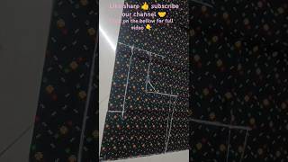 Square neck cutting amp stitchingfor beginnerssri lasya tailoring institutedo watch like share 👍🤝🔔🙏 [upl. by Edas126]