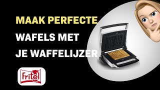 Hoe maak je perfecte wafels met je Fritel CW2435 [upl. by Elleiram]