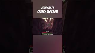 Minecrsft Cherry Blossom minecraft vanilla relaxing fyp gaming [upl. by Isac435]