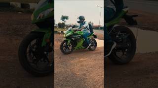 Kawasaki ninja 300 bike ride😍 Ninja Bike Ride  Ninja 300 Bike Ride👌  Prio rider shorts [upl. by Liebman]