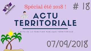 ACTU TERRITORIALE 18  spécial rentrée 2018 [upl. by Artep]