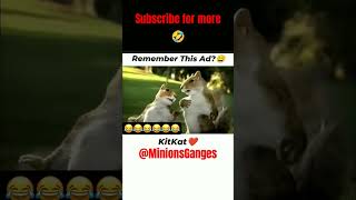 funny KitKat ads 🤣 trending reels funnyshorts 2024 19th rdj MinionsGanges [upl. by Placeeda]