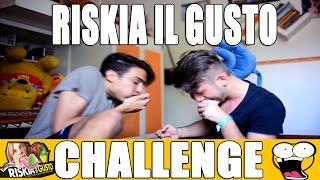 ABBIAMO VOMITATO TUTTO  Riskia il Gusto Challenge  Awed™ [upl. by Nainatrad]