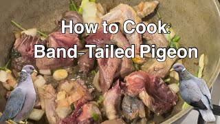 How to Cook Bandtailed Pigeon  Hmongstyle cooking [upl. by Uhile]