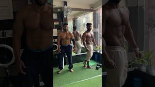 posing tutorial✅ mensphysique posing viral bengali gym workout motivation kolkata [upl. by Majka]