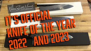 Knife Of The Year 2022 and 2023  We have a winner [upl. by Brnaby183]