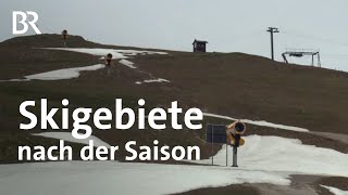 Skigebiete nach der Saison  Skifahren vs Naturschutz  Zwischen Spessart und Karwendel  BR [upl. by Hereld]