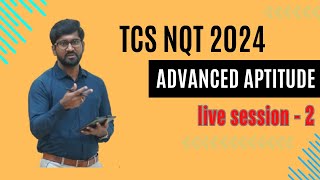 TCS NQT 2024 LIVE SESSION  2 [upl. by Dominique163]