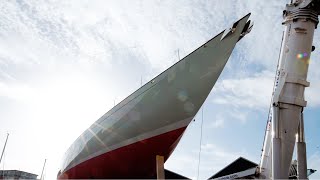 Spirit 111 Flagship 34 Metre Sailing Yacht Launch [upl. by O'Carroll]