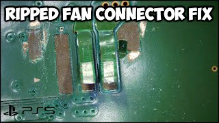 Fixing a ripped PS5 Fan connector [upl. by Hugo]