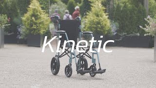 See The CareCo Kinetic Compact Wheelchair In Action [upl. by Jacobo]