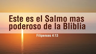 EL VERSICULO MAS PODEROSO DE LA BIBLIA  Filipenses 413 [upl. by Ylac]