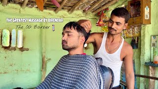 The Greatest Indian Head Massage By BIRENDAR  Back Massage  ASMR [upl. by Arthur924]