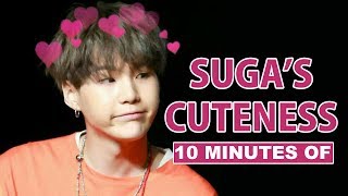 10 Minutes of BTS Sugas Cuteness [upl. by Nnahteb588]