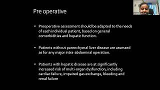 Anesthesia for Hepatectomy and hepatobiliary oncosurgery [upl. by Cedell]