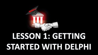 Delphi Programming Tutorial  Lesson 1 Getting Started with Delphi Programming [upl. by Knuth]