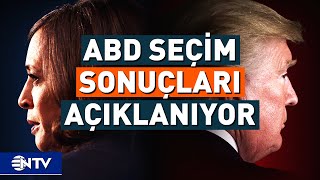 ABD Seçim Sonuçları Açıklanıyor Hangi Aday Daha Önde  NTV [upl. by Grimbald]