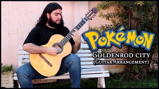 Pokémon  Goldenrod City Guitar Arrangement [upl. by Temirf]