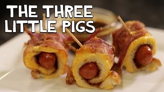 Bacon Wrapped Pigs in a Blanket [upl. by Ycnay]