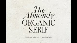 The Almondy Font Download [upl. by Maddeu]