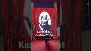 Karachi eat food festival 2024 karachieat foodfestival streetfood homeshef karachieatfestival [upl. by Eelidnarb]