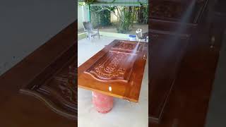 teak wood PU glass polish apply [upl. by Maiah13]