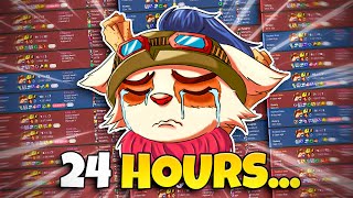 I played Teemo for 24 hours straight 27 [upl. by Ajssatsan]