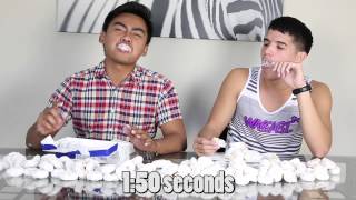 POWDERED DONUT CHALLENGE [upl. by Naujud]