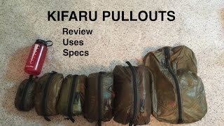 Kifaru Ultralight Pullouts Review Specs and Uses Backpacking and Hunting Organization [upl. by Anilatac658]