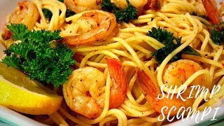 Shrimp Scampi Recipe Easy amp Delicious Italian pasta recipe [upl. by Jobey]