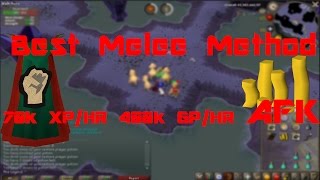 Oldschool Runescape Melee Guide 70k XPHR 400k GPHR [upl. by Luwana]