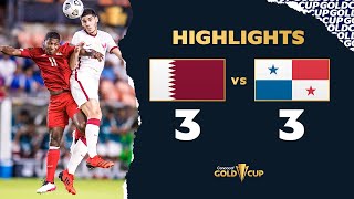 Highlights Catar 33 Panamá  Gold Cup 2021 [upl. by Federica]