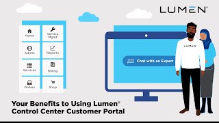 Lumen amp You  CONFIRM  Your Benefits to Using Lumen Control Center Customer Portal [upl. by Yecal833]