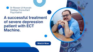 A successful treatment of severe depression patient with ECT Machine [upl. by Lamee]