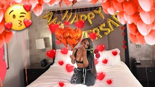 I SURPRISED HER FOR OUR ANNIVERSARY VERY EMOTIONAL [upl. by Nosydam]