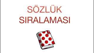 3 Sınıf Sözlük SıralamasıAlfabetik Sıralama  Türkçe [upl. by Lipps]