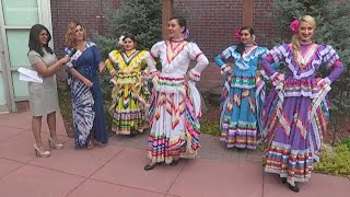 Cinco de Mayo History of Baile Folklórico [upl. by Aihsekram]