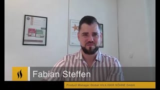 Fabian Steffen Product Manager Global im snTV Talk mit News zur Villiger Cigarillo Familie [upl. by Sinnaoi]