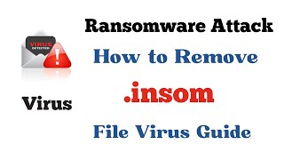 How to decrypt and remove Insom insom ransomware virus and Recover Data insom decryptor Makop [upl. by Arahk509]